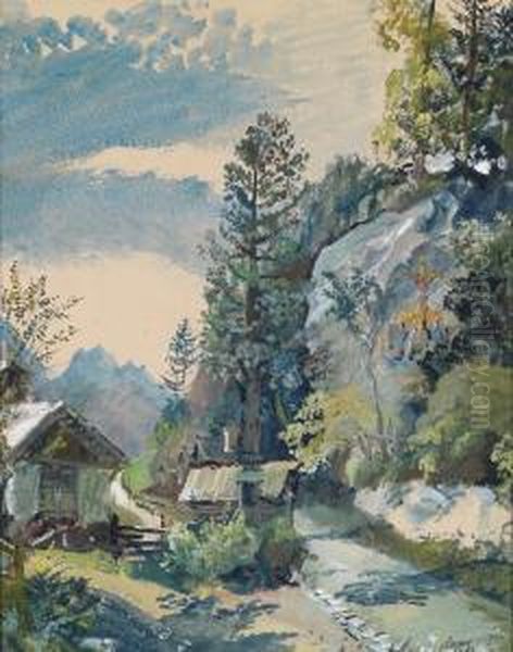 Habachtal, View Of The Neukirchener Mountains In Weyer - view 1