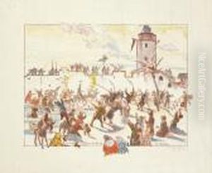 "der Einzug Injerusalem" by Oskar Laske