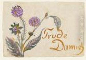 Trude Damisch by Oskar Laske