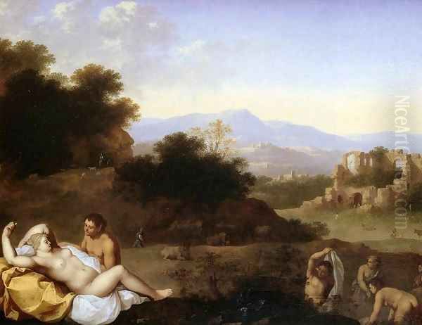 Landscape with Nymphs - view 1