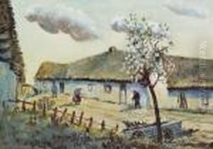 Bauernhaus by Oskar Laske