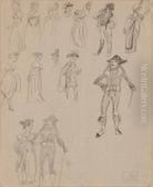 Figurenskizzen - view 1