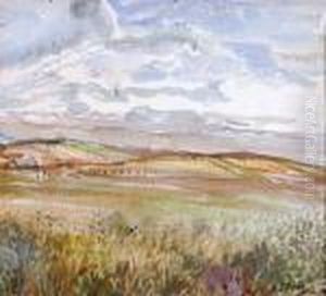 Galizische Landschaft by Oskar Laske