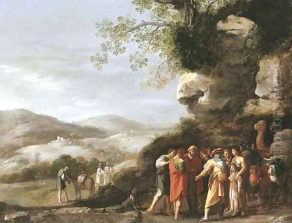 Joseph sold into slavery - view 1
