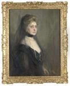 The Duchess Of Argyll by Philip Alexius De Laszlo