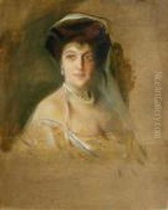 Portret Kobiety by Philip Alexius De Laszlo