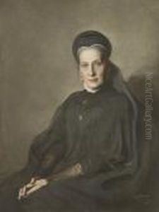 Portrait D'antoinette De Saxe-cobourg-gotha Et Bragance by Philip Alexius De Laszlo