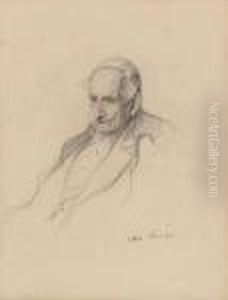 Portrait Of His Holiness, Pope Leo Xiii by Philip Alexius De Laszlo