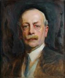 Lt Colonel Charles A Court Repington C.m.g. by Philip Alexius De Laszlo