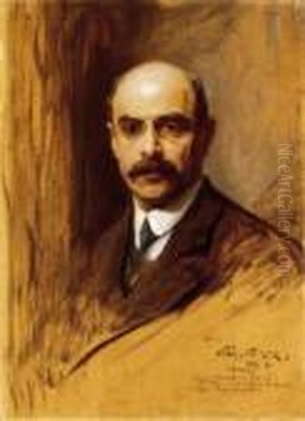 Man With A Moustache - view 1
