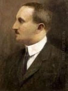 Zilahi Laszlo Portreja (zilahi Simon Fia) by Philip Alexius De Laszlo