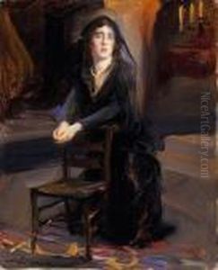 Woman, Praying by Philip Alexius De Laszlo