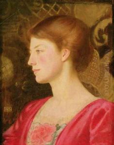 Portrait of Lady Irene Stokes nee Ionides c.1908 by Marianne Preindelsberger Stokes