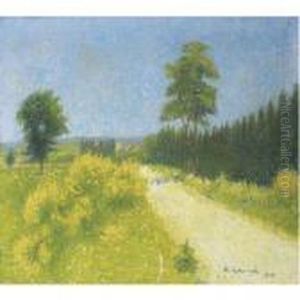 La Route De Belveze Vers Le Relais