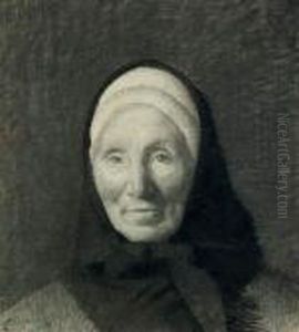 La Mere De L'artiste
Dessin Au Fusin Rehausse De Blanc by Achille Lauge