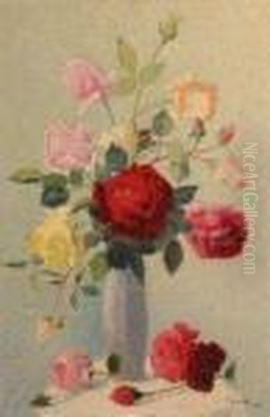 Vase De Roses - view 1
