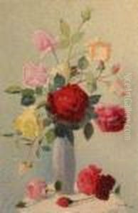 Vase De Roses