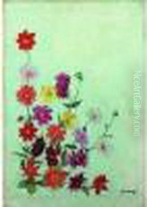 Fleurs by Achille Lauge