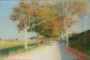 Route A Cailhau by Achille Lauge
