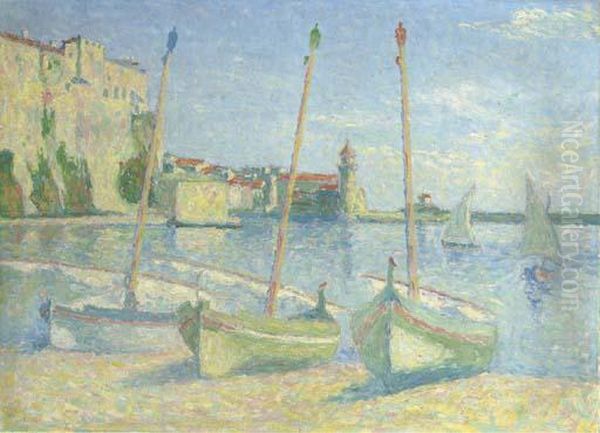 Bateaux A Collioure - view 1