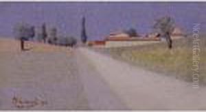Route De Campagne by Achille Lauge
