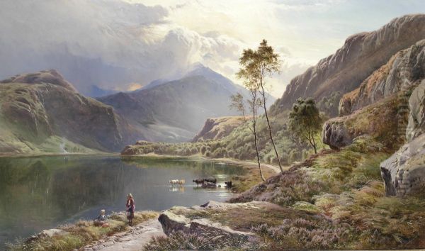 Llyn-y-Ddinas, North Wales - view 1