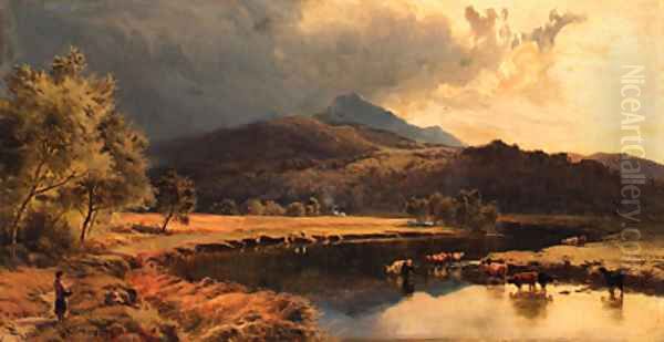Cynidot from the Glaslyn, North Wales - view 1