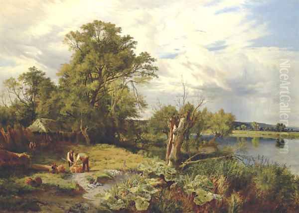 The Thames, near Pangbourne - view 1