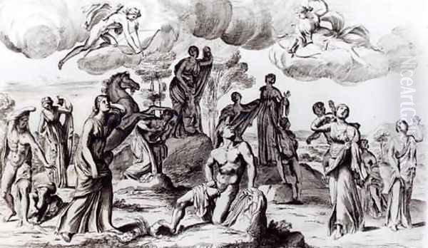 Niobe and her children, c.1653 - view 1