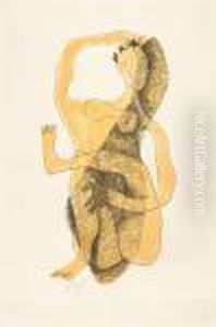 Femme Assise Ala Jambe Levee by Henri Laurens