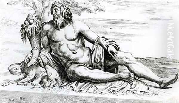 River Tiber, c.1653 - view 1