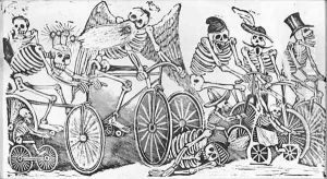 20th century Calavera by Jose Guadalupe Posada