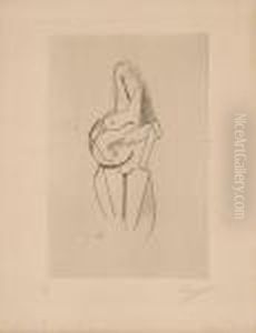 La Femme A La Guitare by Henri Laurens