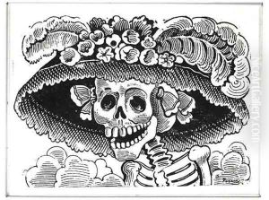 La Calavera de la Catrina, 1913 by Jose Guadalupe Posada