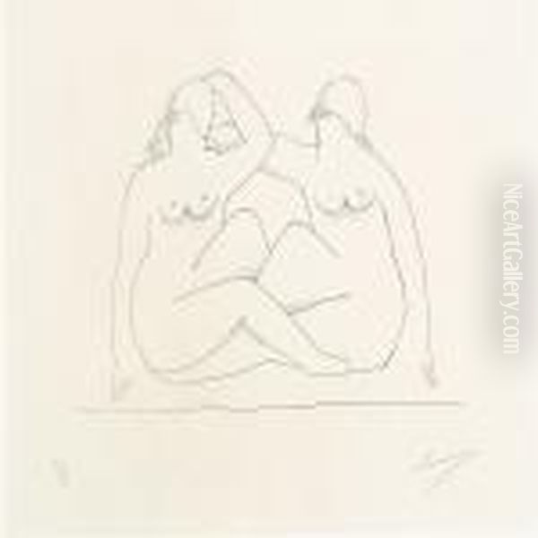 Deux Femmes Nu - view 1