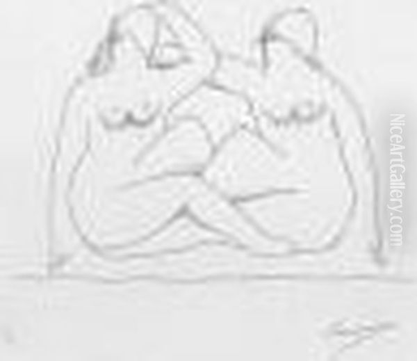 Deux Nus. Avant 1929. - view 1