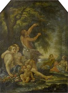 Spring by Cirlce Of Filippo Lauri