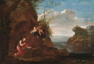 Paesaggio Con La Maddalena Penitente