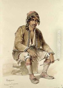 Hagiadur - from Erzerum, 1856 by Amadeo Preziosi