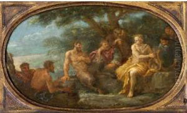 King Midas Judging The Musical Contest Between Apollo And Pan - view 1