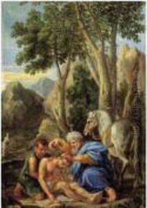 (ecole Italienne Du Xviie Siecle) by Cirlce Of Filippo Lauri