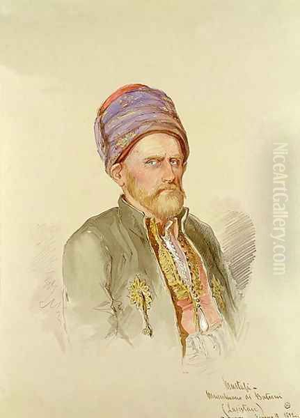 Mustapha - Moslem from Batum, c.1852 - view 1