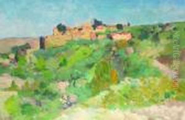 "village Aux Environs D'avignon" - view 1