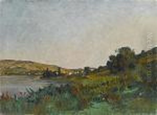 Vetheuil Vu Des Bords De Seine - view 1