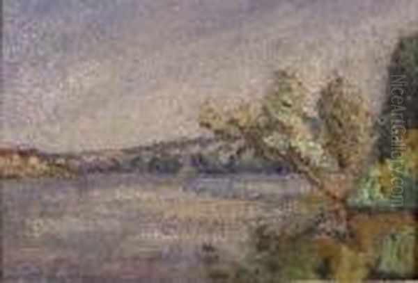 La Seine Entre Vetheuil Et Lavacourt - view 1