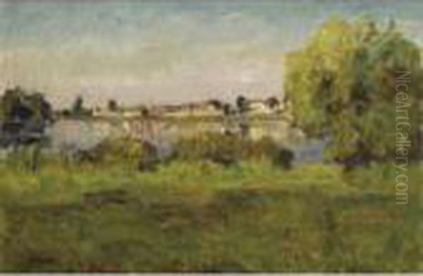 La Seine Entre Vetheuil Et Lavacourt - view 1