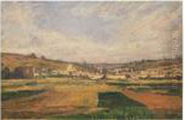 Vue Generale De Vetheuil - view 1