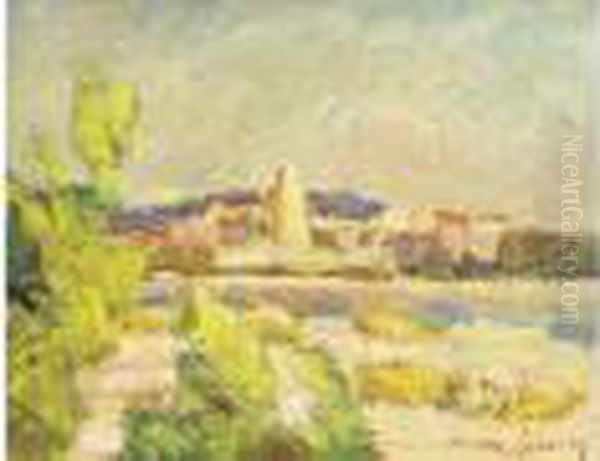La Seine A Vetheuil. - view 1