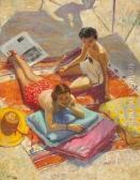 Sunbathers - view 1