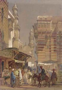 Market Day on the Mu'izz id-Din li-Lah, old Cairo Market Day on the Mu'izz id-Din li-Lah, old Cairo